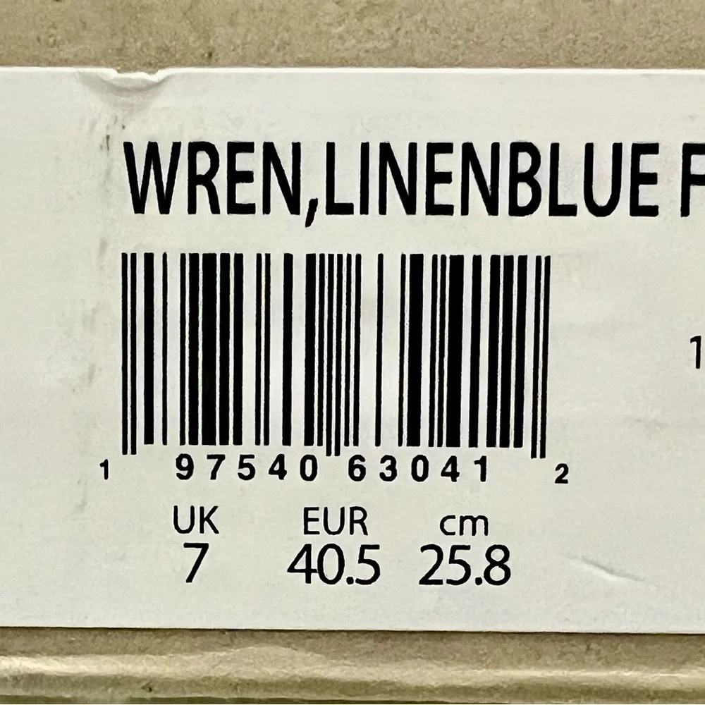NWT Soul Naturalizer Wren Linen Blue Fabric Espadrilles Sandals - Blue size 9.5